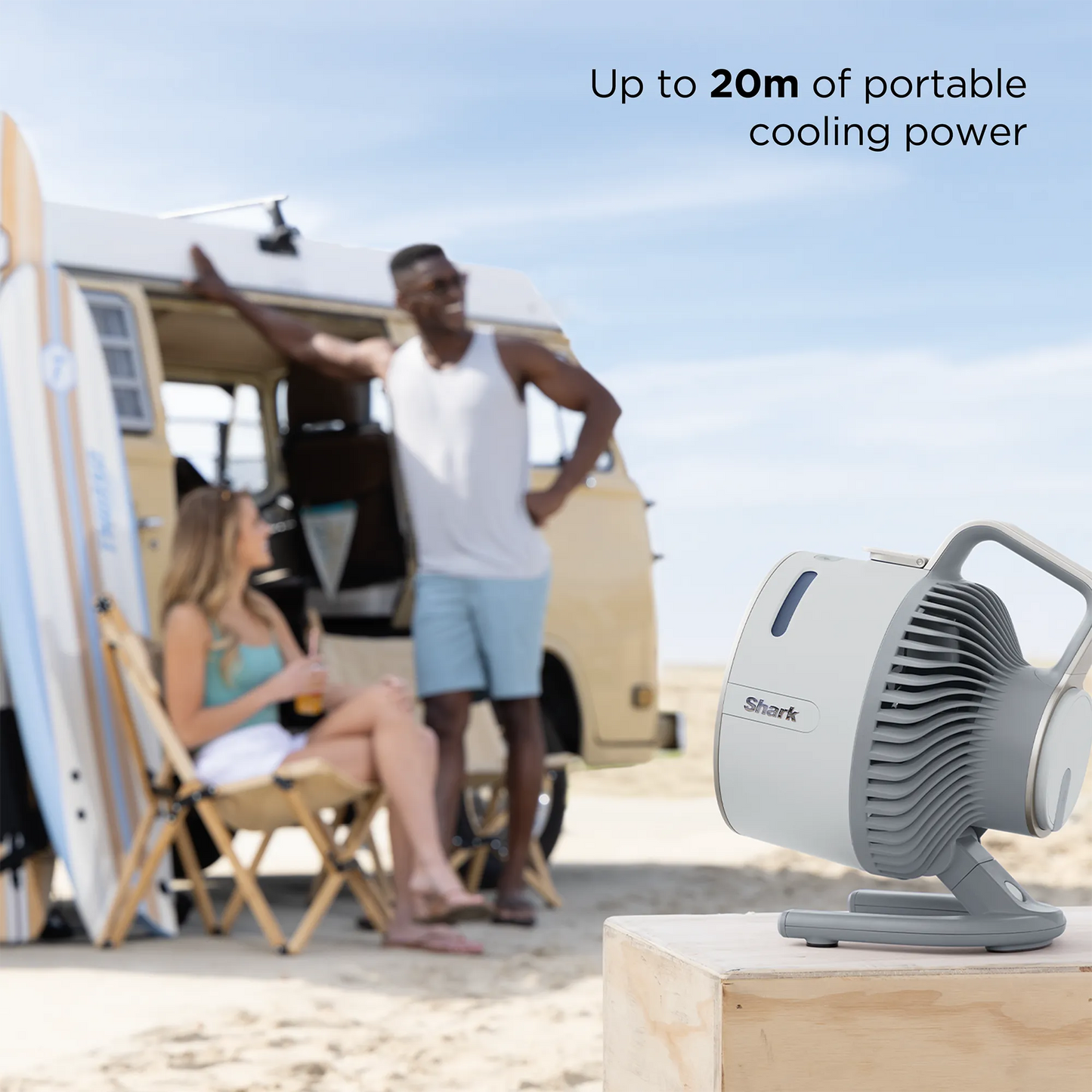 Shark FlexBreeze HydroGo Misting Portable Fan