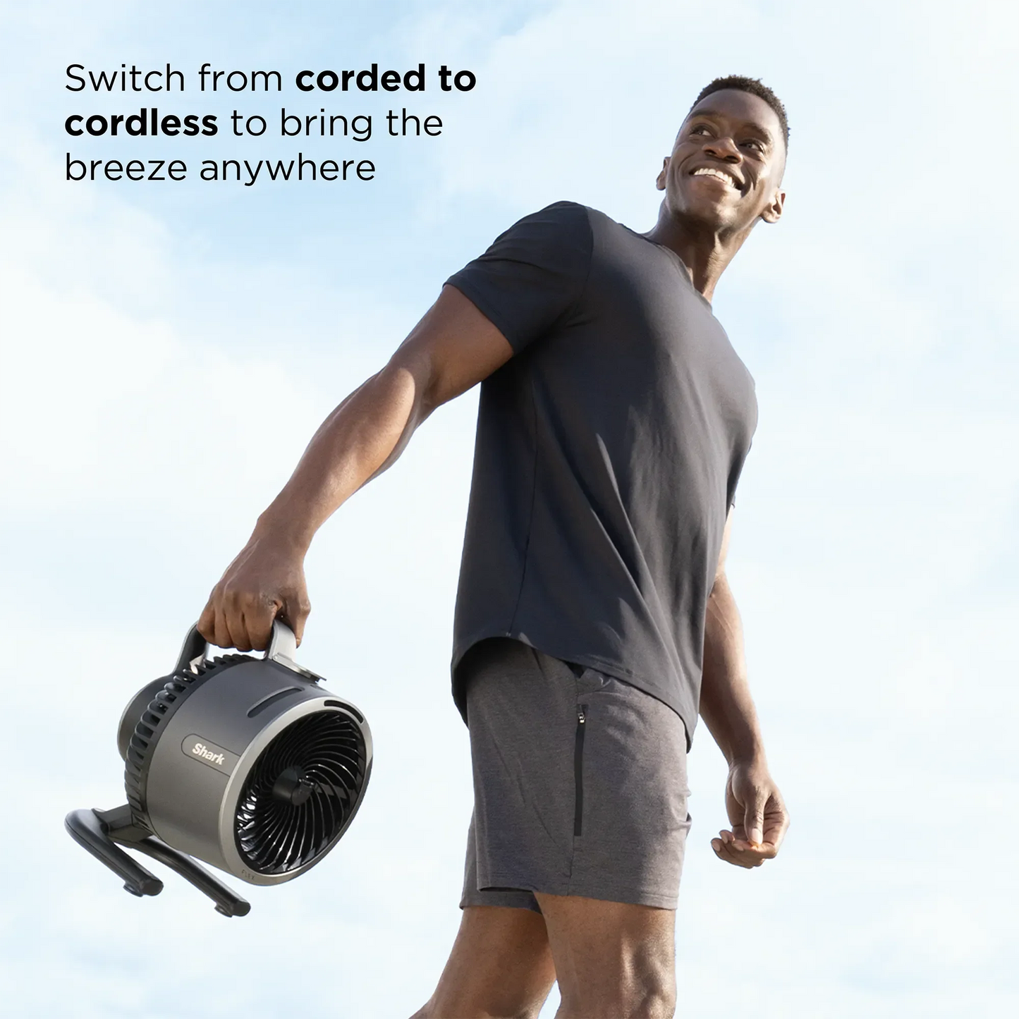 Shark FlexBreeze HydroGo Misting Portable Fan
