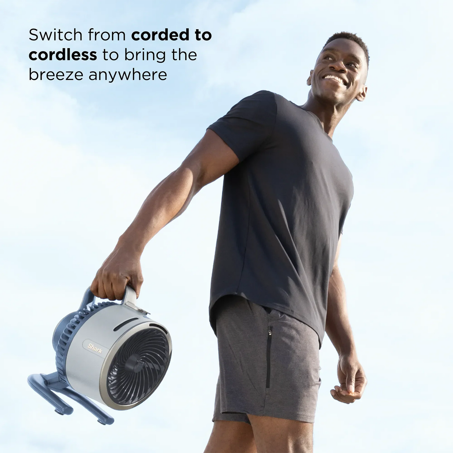 Shark FlexBreeze HydroGo Misting Portable Fan