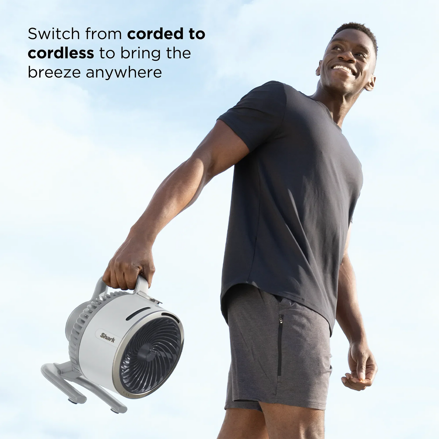 Shark FlexBreeze HydroGo Misting Portable Fan