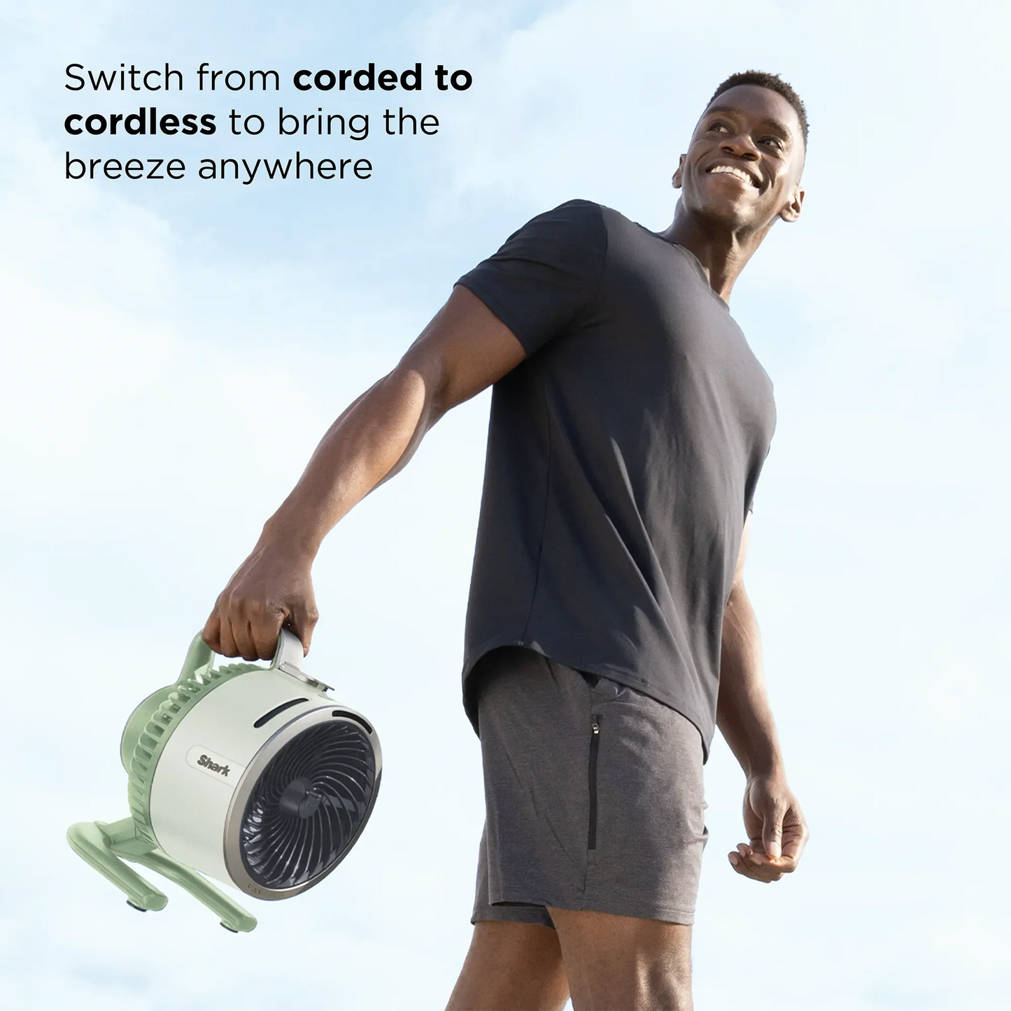 Shark FlexBreeze HydroGo Misting Portable Fan