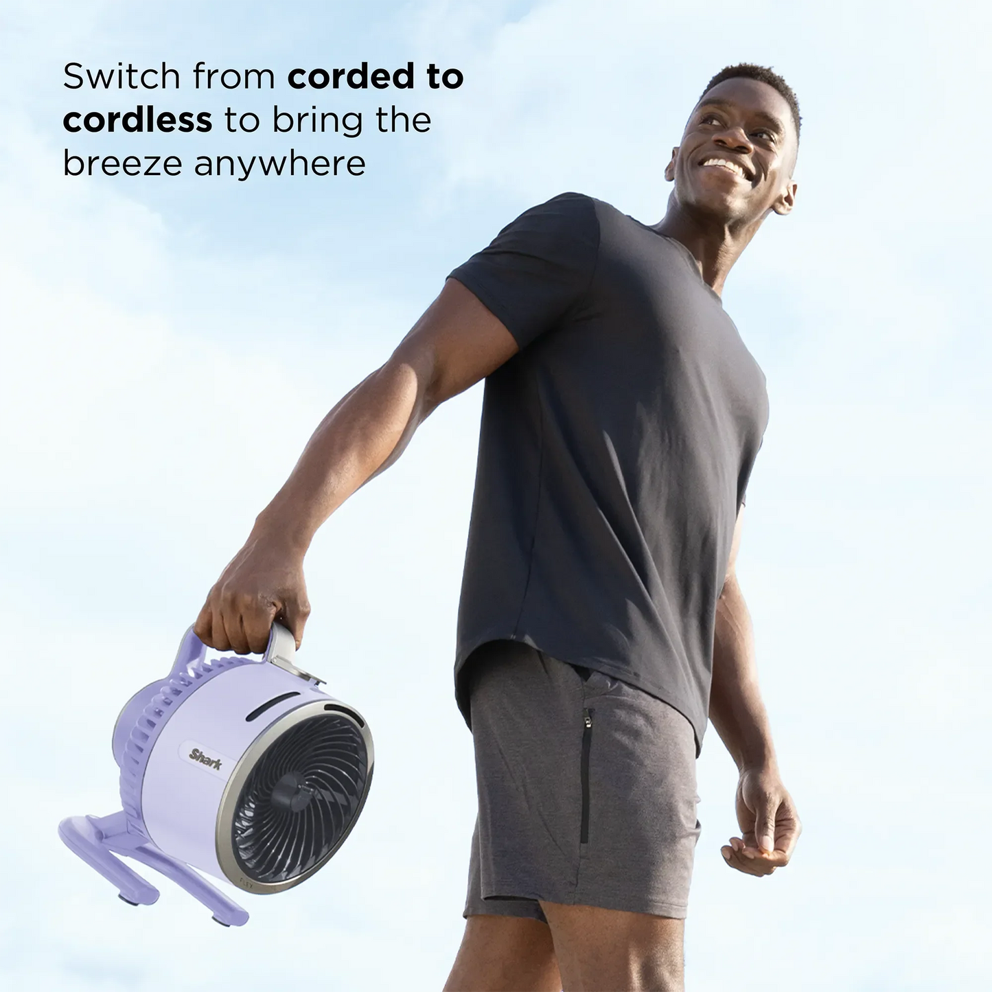 Shark FlexBreeze HydroGo Misting Portable Fan