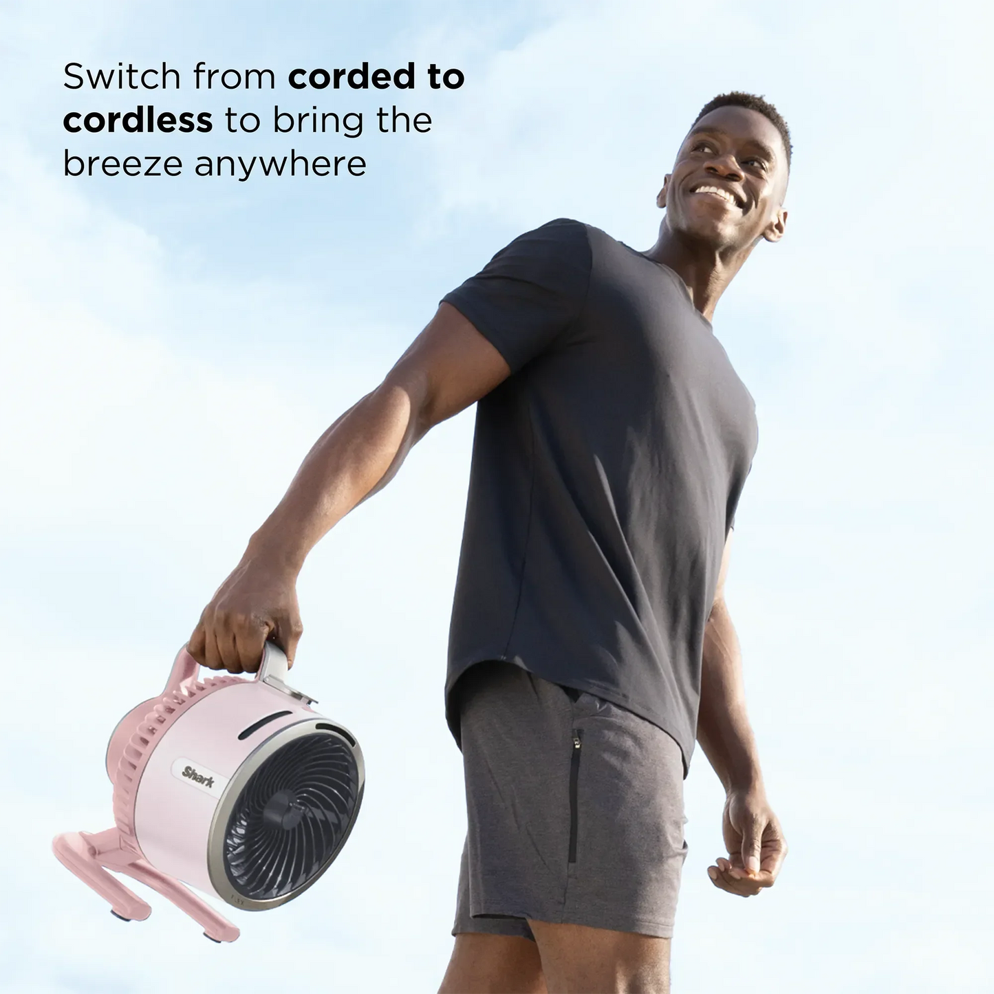 Shark FlexBreeze HydroGo Misting Portable Fan