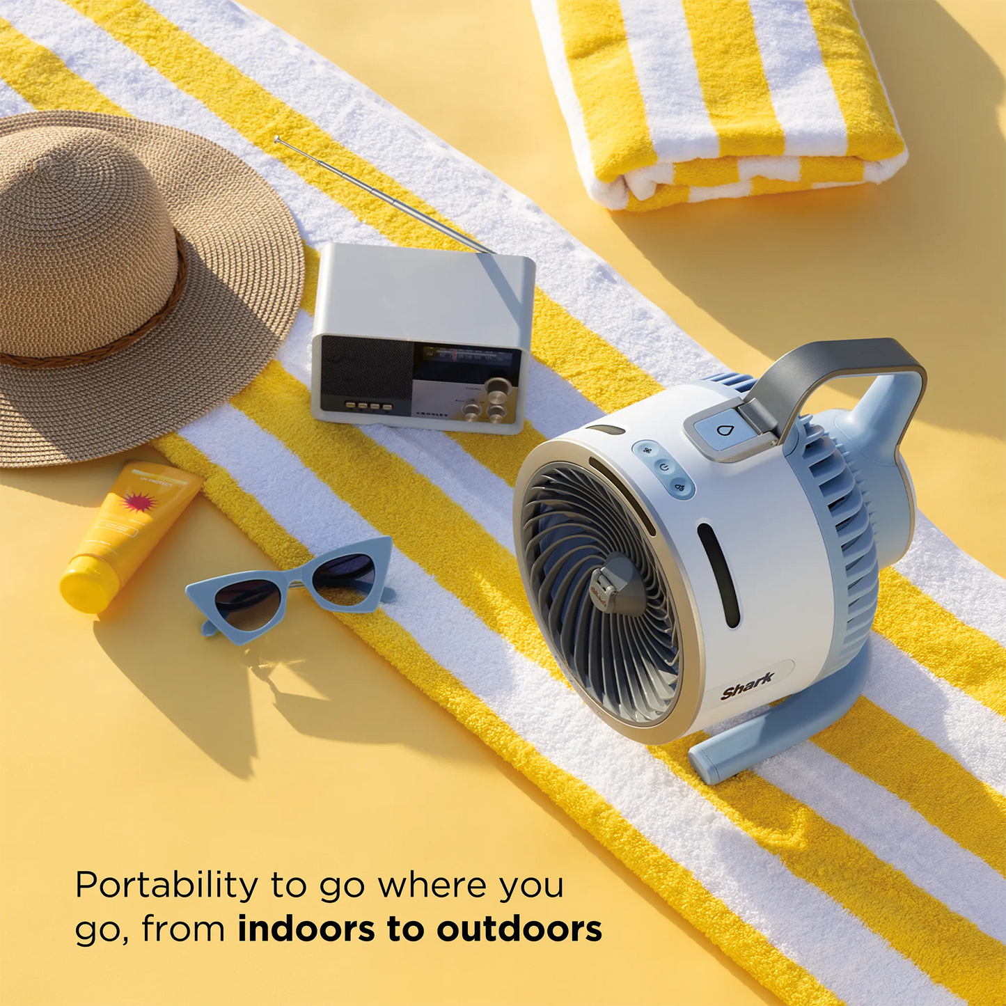 Shark FlexBreeze HydroGo Misting Portable Fan