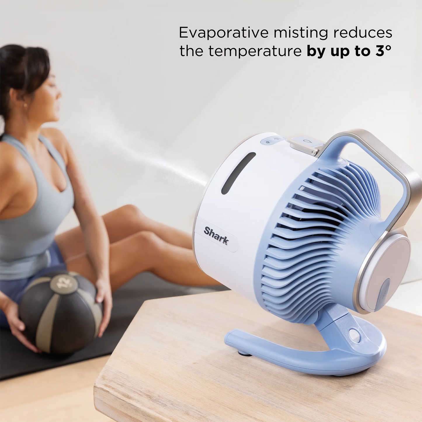 Shark FlexBreeze HydroGo Misting Portable Fan