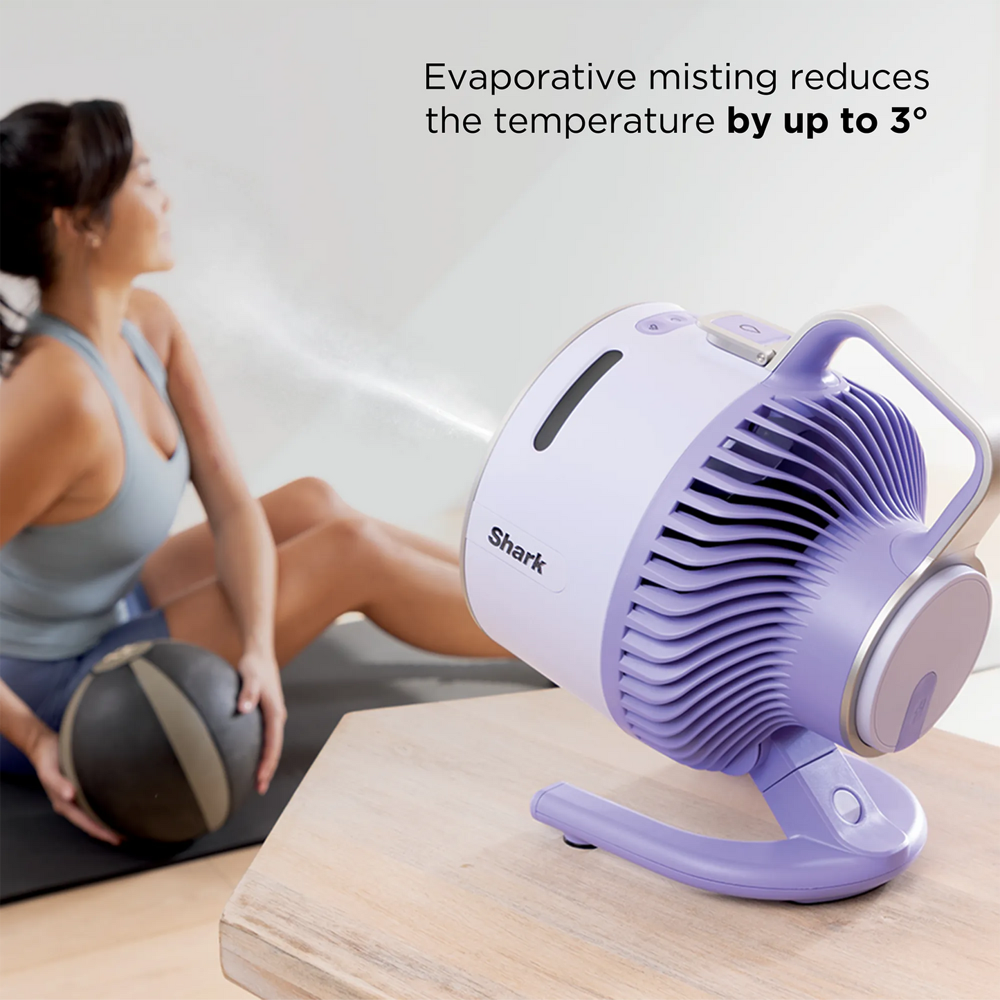 Shark FlexBreeze HydroGo Misting Portable Fan