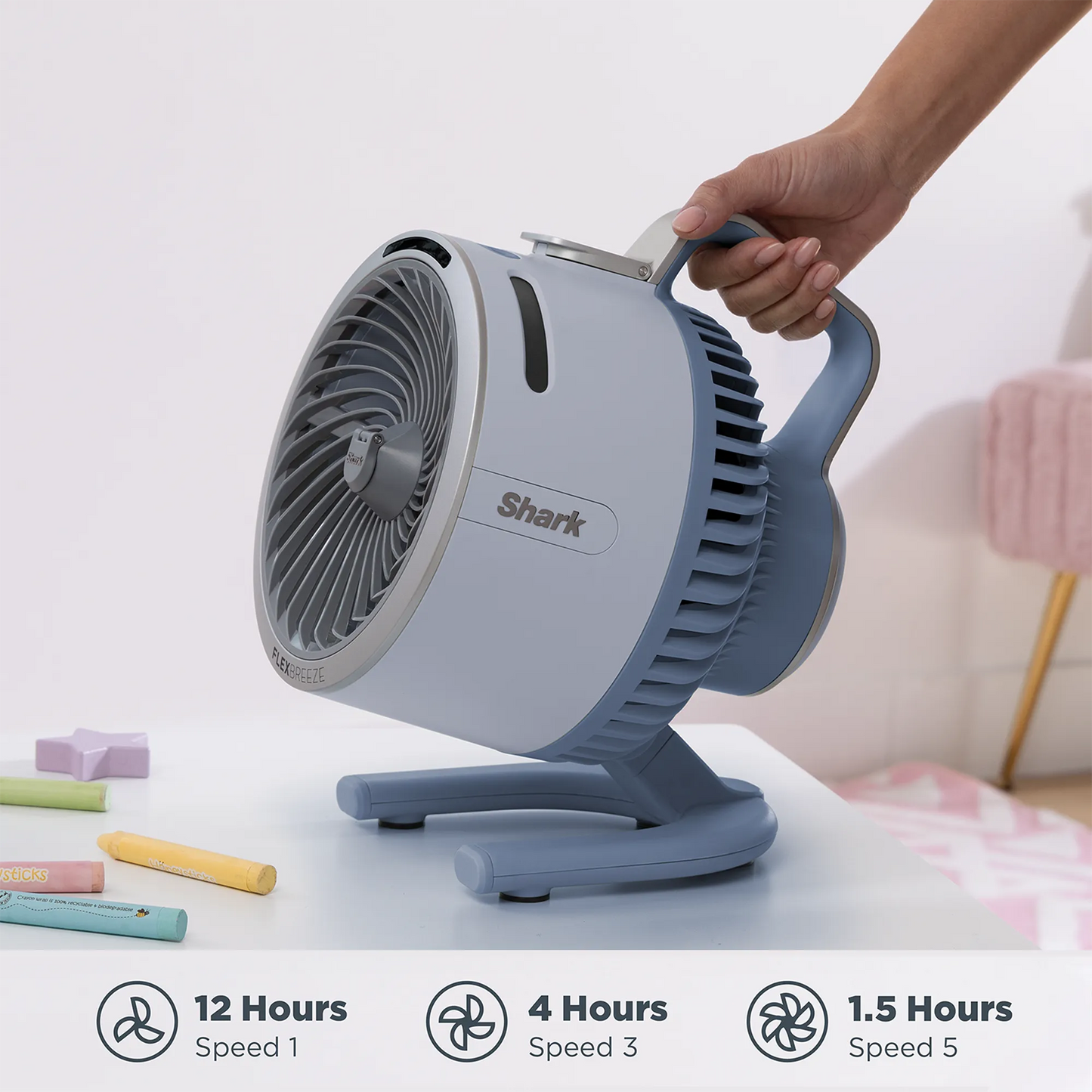 Shark FlexBreeze HydroGo Misting Portable Fan