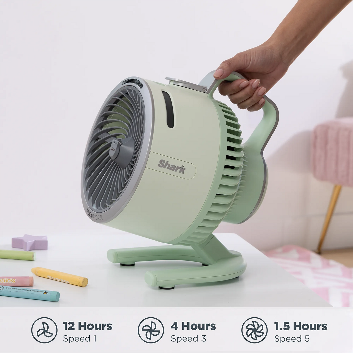 Shark FlexBreeze HydroGo Misting Portable Fan