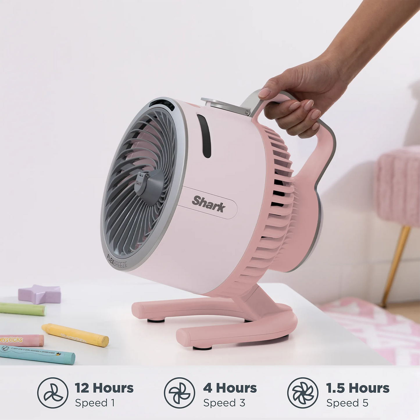 Shark FlexBreeze HydroGo Misting Portable Fan